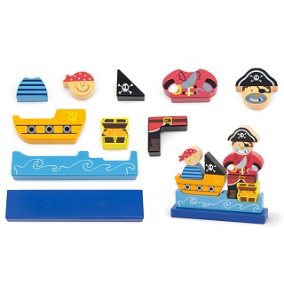 Magnetic 3D Puzzle - Pirate